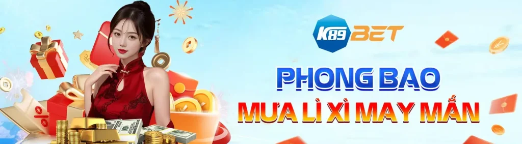 Mưa lì xì may mắn tại K89bet2